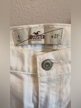 Hollister White Denim Jeans - Size 5 W27